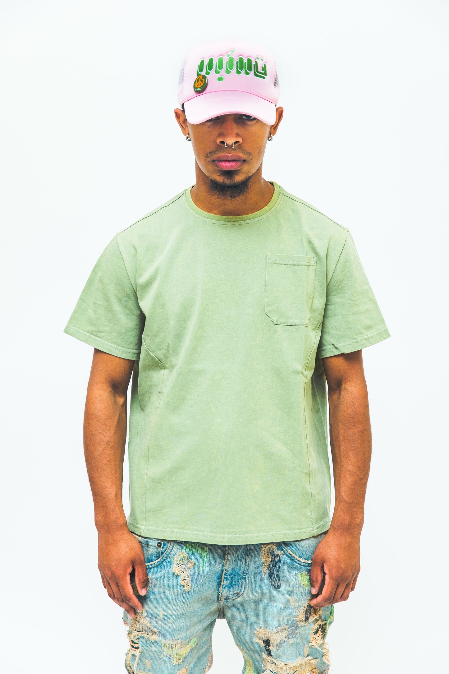 PRINCESS CUT TEE (GREEN)