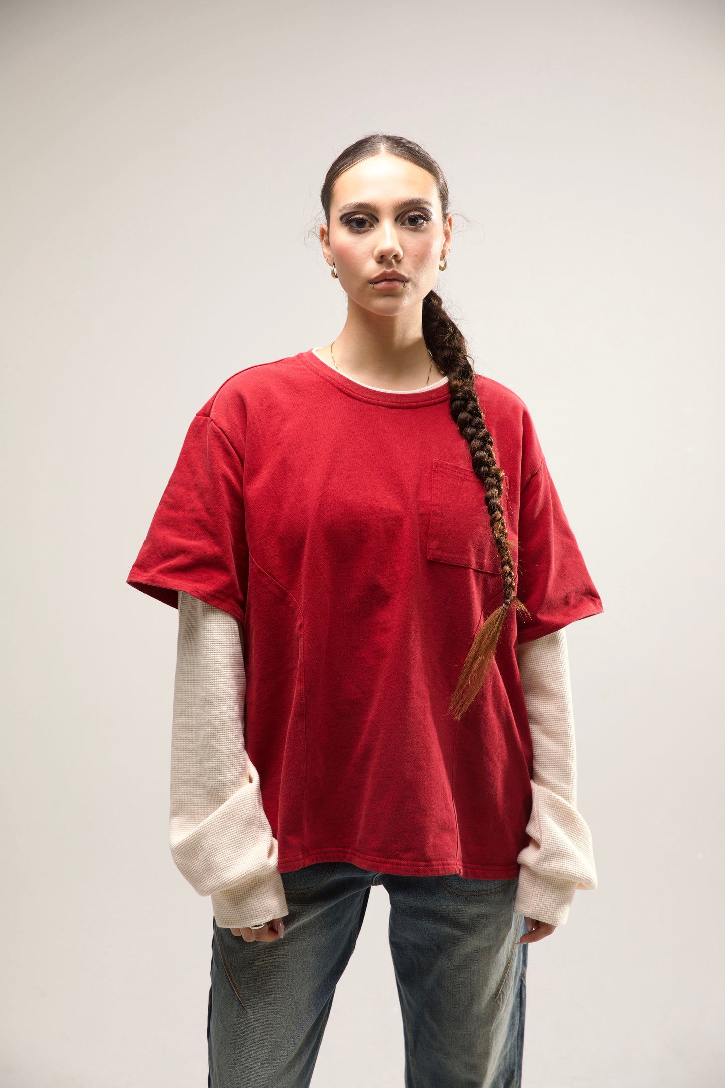 PRINCESS CUT LONGSLEEVE (RED)