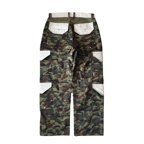 Paneled Camo Cargos 1/1