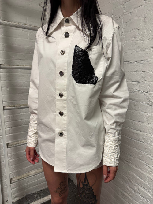 CROSS BUTTON UP (sample)