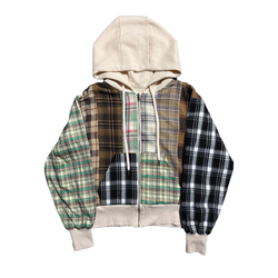 Reversible Flannel Zip-Up