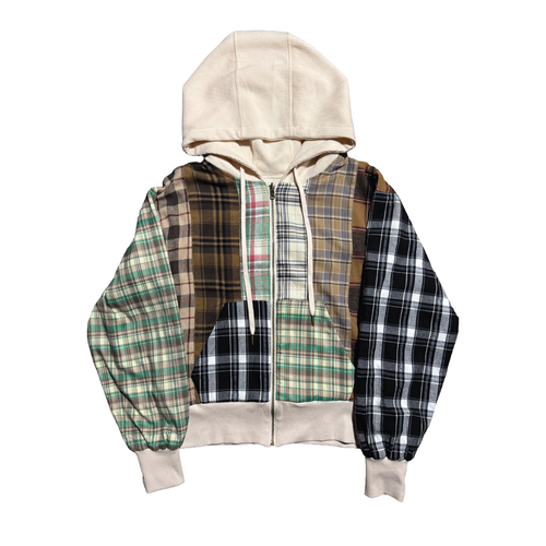 Reversible Flannel Zip-Up