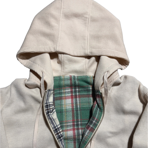 Reversible Flannel Zip-Up