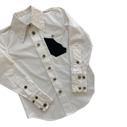 CROSS BUTTON UP (sample)