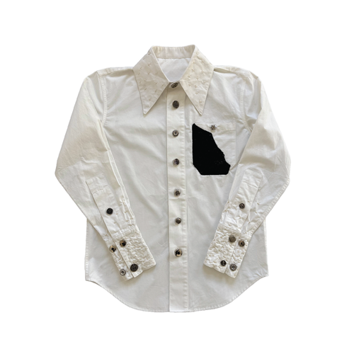 CROSS BUTTON UP (sample)